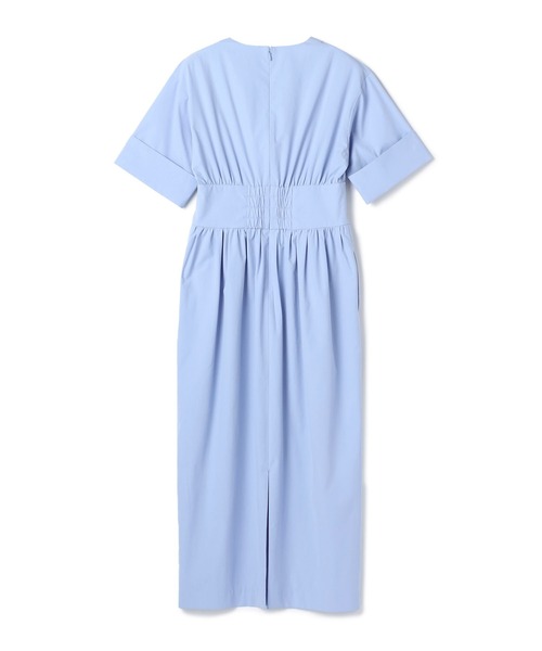 N.O.R.C（ノーク）の「ソフトタイプライターコクーンワンピース【COOL MOTION】（ワンピース・レディース・ネイビー/サックスブルー・S/M）」の19枚目の写真