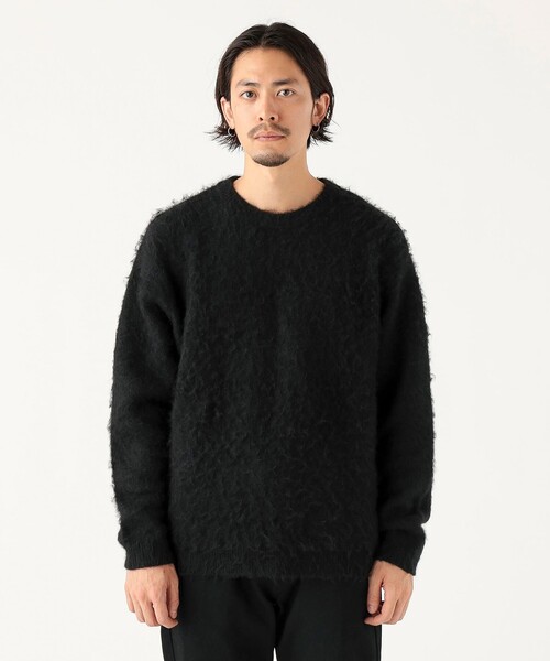 B:MING by BEAMS(ビーミングバイビームス)の「ダブル ジャカード ニット(ユニセックス)(ニット/セーター・メンズ・ブラック/ネイビー/ナチュラル・S/XL/L/M)」の11枚目の写真