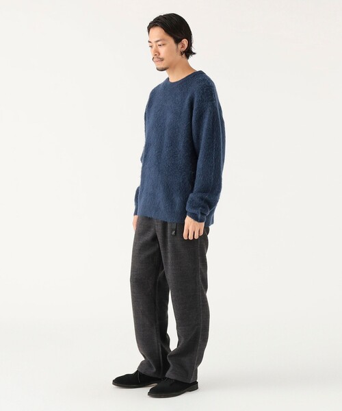 B:MING by BEAMS(ビーミングバイビームス)の「ダブル ジャカード ニット(ユニセックス)(ニット/セーター・メンズ・ブラック/ネイビー/ナチュラル・S/XL/L/M)」の10枚目の写真