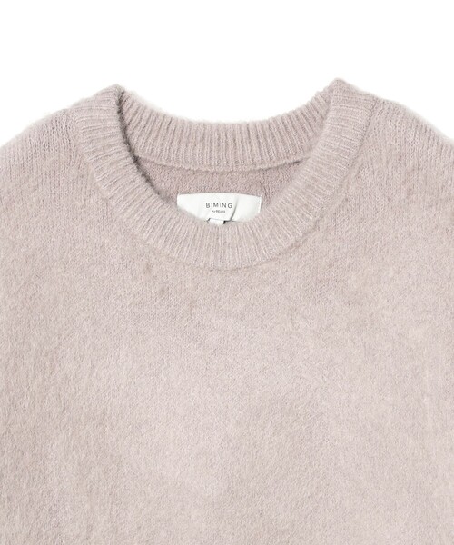 B:MING by BEAMS(ビーミングバイビームス)の「ダブル ジャカード ニット(ユニセックス)(ニット/セーター・メンズ・ブラック/ネイビー/ナチュラル・S/XL/L/M)」の19枚目の写真