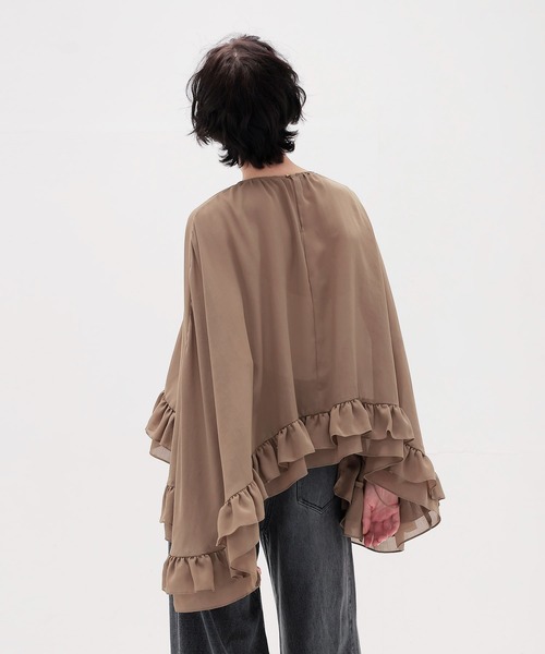 DRESSLAVE(ドレスレイブ)の「boho chic blouse(ボーホーシックブラウス)(シャツ/ブラウス・レディース・ブラウン/ブルー・38)」の22枚目の写真