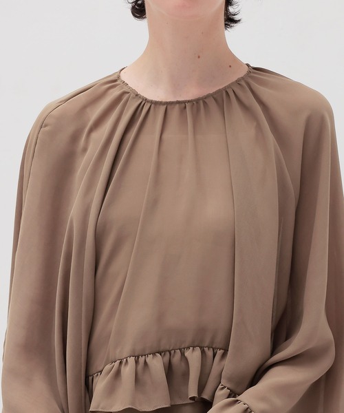 DRESSLAVE(ドレスレイブ)の「boho chic blouse(ボーホーシックブラウス)(シャツ/ブラウス・レディース・ブラウン/ブルー・38)」の21枚目の写真