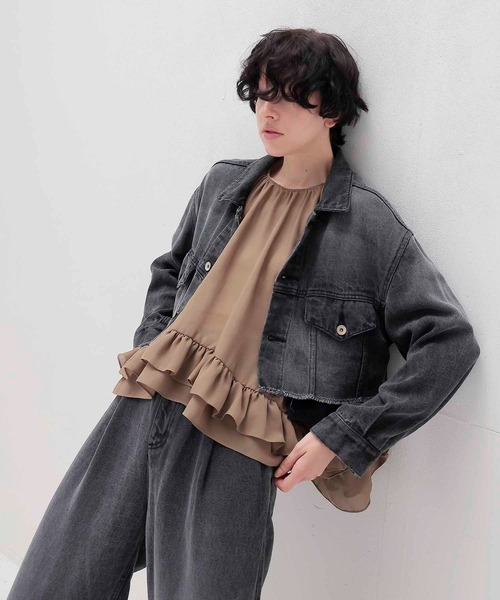 DRESSLAVE(ドレスレイブ)の「boho chic blouse(ボーホーシックブラウス)(シャツ/ブラウス・レディース・ブラウン/ブルー・38)」の12枚目の写真