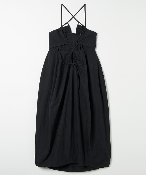 TELOPLAN(テーロプラン)の「【TELOPLAN】Yvette Dress / イヴェットドレス(ワンピース・レディース・スモークグレー/ブラック・ONE SIZE)」の6枚目の写真