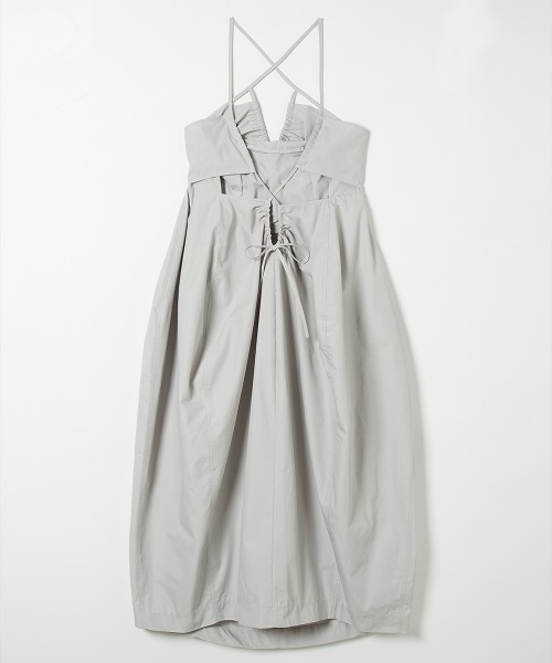 TELOPLAN(テーロプラン)の「【TELOPLAN】Yvette Dress / イヴェットドレス(ワンピース・レディース・スモークグレー/ブラック・ONE SIZE)」の11枚目の写真