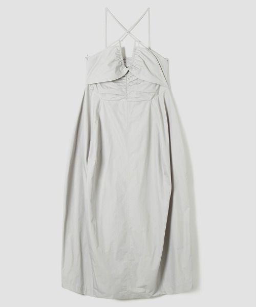 TELOPLAN(テーロプラン)の「【TELOPLAN】Yvette Dress / イヴェットドレス(ワンピース・レディース・スモークグレー/ブラック・ONE SIZE)」の10枚目の写真