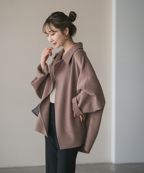 追加》Super160s リバードルマンショートコート（その他アウター