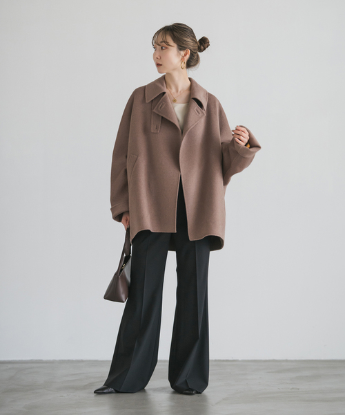 追加》Super160s リバードルマンショートコート（その他アウター