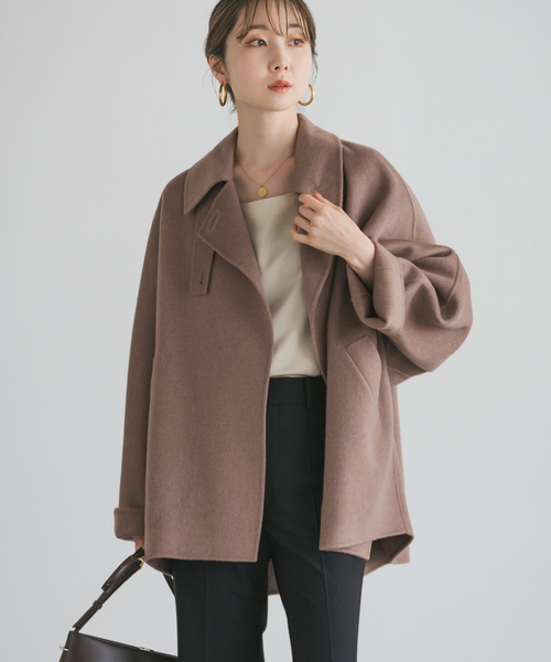 追加》Super160s リバードルマンショートコート（その他アウター