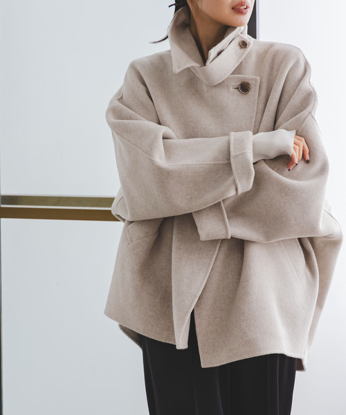 追加》Super160s リバードルマンショートコート（その他アウター