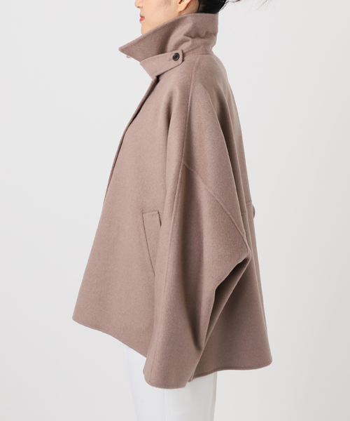 Noble(ノーブル)の「《追加》Super160s リバードルマンショートコート(その他アウター・レディース・モカ/ベージュ・36/38)」の22枚目の写真