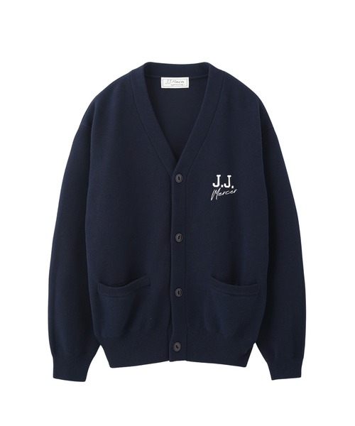 jj mercer（ジェイジェイマーサー）の「J.J.Mercer JJMC CARDIGAN JME-25S02（カーディガン/ボレロ・メンズ・ネイビー/ライトグレー・M/L）」の2枚目の写真