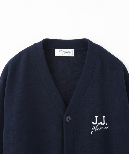 jj mercer（ジェイジェイマーサー）の「J.J.Mercer JJMC CARDIGAN JME-25S02（カーディガン/ボレロ・メンズ・ネイビー/ライトグレー・M/L）」の4枚目の写真