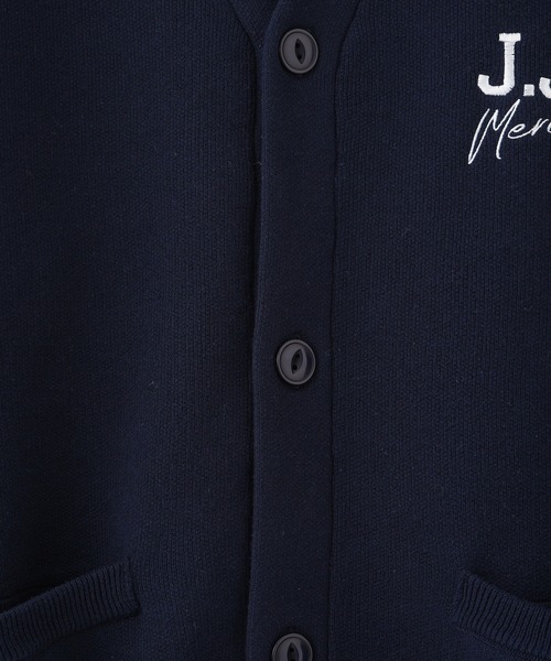 jj mercer（ジェイジェイマーサー）の「J.J.Mercer JJMC CARDIGAN JME-25S02（カーディガン/ボレロ・メンズ・ネイビー/ライトグレー・M/L）」の6枚目の写真