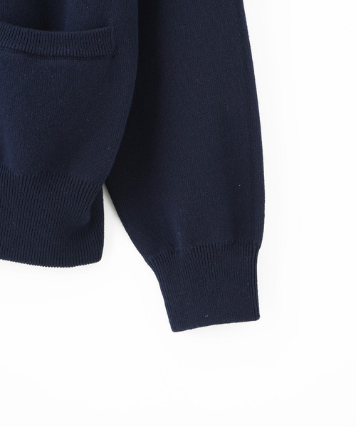 jj mercer（ジェイジェイマーサー）の「J.J.Mercer JJMC CARDIGAN JME-25S02（カーディガン/ボレロ・メンズ・ネイビー/ライトグレー・M/L）」の8枚目の写真