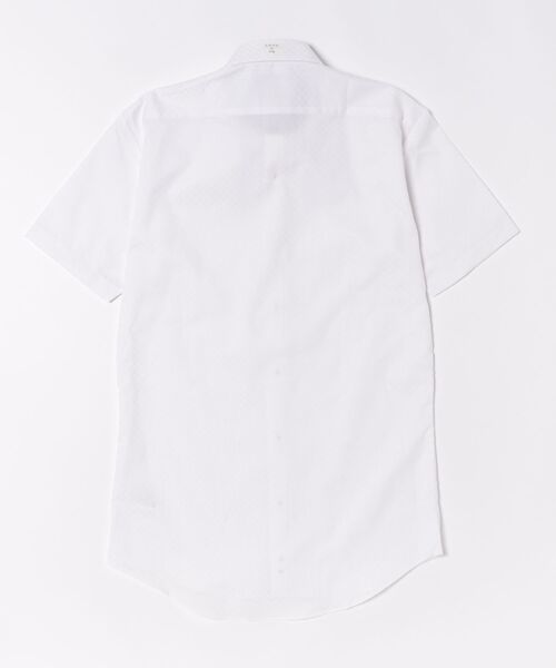 TOKYO SHIRTS(トウキョウシャツ)の「【超形態安定】 形態安定ノンアイロン ボタンダウン 半袖ビジネスワイシャツ(ビジネスシャツ・メンズ・ライトピンク・首回り43cm/首回り41cm/首回り39cm/首回り42cm/首回り37cm)」の7枚目の写真