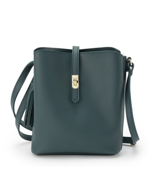 grove(グローブ)の「人間工学ベルトタッセル縦型ショルダー(ショルダーバッグ・レディース・モスグリーン/ボルドー/シルバー系その他/ブラック・00)」の19枚目の写真