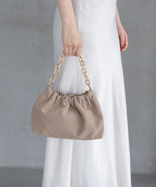 A part by（アパートバイ）の「チェーン2WAYBAG（ショルダーバッグ・レディース・ボルドー/ライトベージュ/ブラック/グリーン系その他2・FREE）」の2枚目の写真