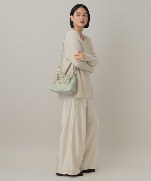 A part by（アパートバイ）の「チェーン2WAYBAG（ショルダーバッグ・レディース・ボルドー/ライトベージュ/ブラック/グリーン系その他2・FREE）」の5枚目の写真