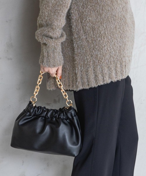 A part by（アパートバイ）の「チェーン2WAYBAG（ショルダーバッグ・レディース・ボルドー/ライトベージュ/ブラック/グリーン系その他2・FREE）」の17枚目の写真