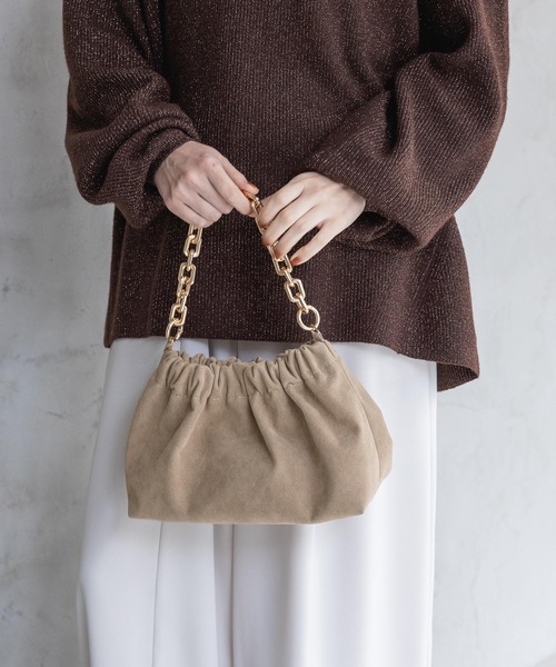 A part by（アパートバイ）の「チェーン2WAYBAG（ショルダーバッグ・レディース・ボルドー/ライトベージュ/ブラック/グリーン系その他2・FREE）」の19枚目の写真