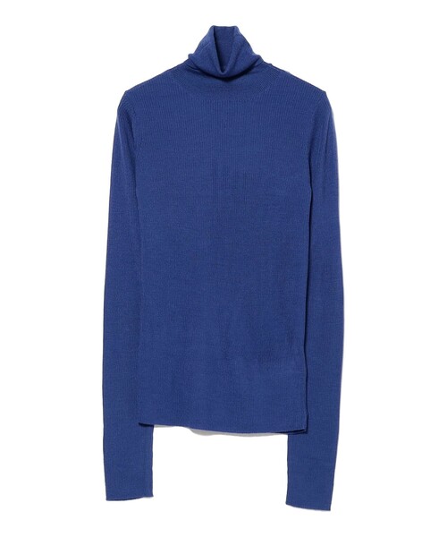 B:MING by BEAMS（ビーミングバイビームス）の「ウール混 リブニット タートルネック (手洗い可)（ニット/セーター・レディース・オフホワイト/ブラック/レッド/ブルー・ONE SIZE）」の11枚目の写真