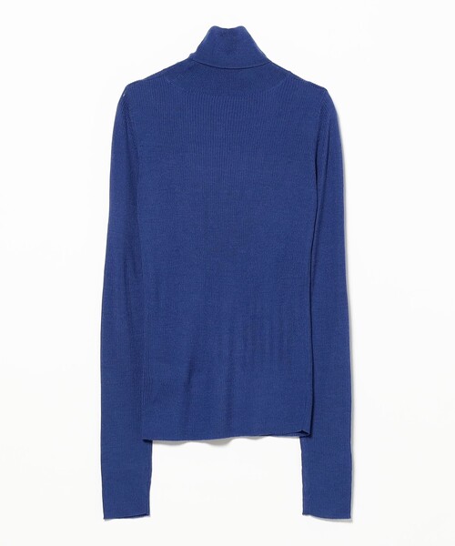 B:MING by BEAMS（ビーミングバイビームス）の「ウール混 リブニット タートルネック (手洗い可)（ニット/セーター・レディース・オフホワイト/ブラック/レッド/ブルー・ONE SIZE）」の19枚目の写真