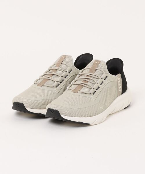 シュープラザ(シュープラザ)の「【PUMA】ソフトR イーズイン ALT ワイド(スニーカー・メンズ・ベージュ・25.5cm/26.0cm/26.5cm/27.0cm/27.5cm/28.0cm)」の1枚目の写真