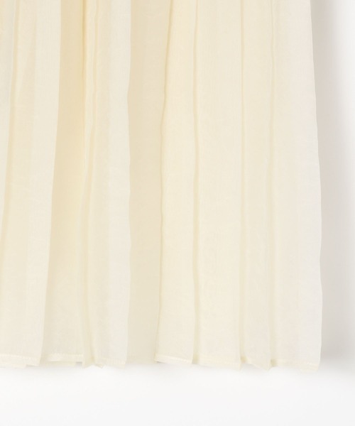 LEPSIM（レプシィム）の「プリーツレイヤードスカート　525630（スカート・レディース・ブラック/アイボリー・FREE）」の12枚目の写真