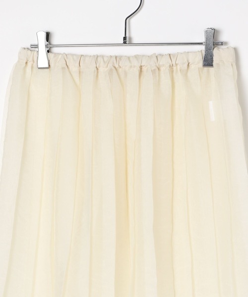 LEPSIM（レプシィム）の「プリーツレイヤードスカート　525630（スカート・レディース・ブラック/アイボリー・FREE）」の13枚目の写真