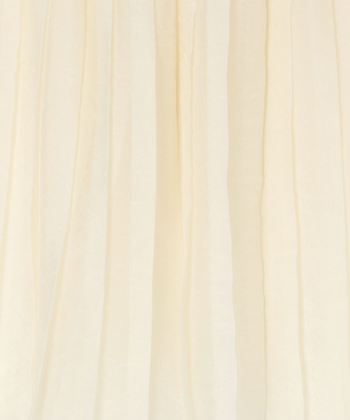 LEPSIM（レプシィム）の「プリーツレイヤードスカート　525630（スカート・レディース・ブラック/アイボリー・FREE）」の15枚目の写真