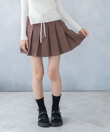 リボンプリーツスカート
