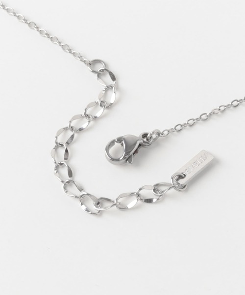 SMELLY（スメリー）の「ステンレスプックリメタルハートネックレス（ネックレス・レディース・シルバー・-）」の8枚目の写真