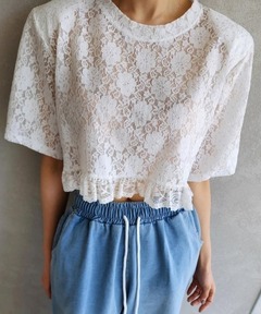 2023SS/AP STUDIO COVERTコーベルトCROPPED Tシャツ コットンストレッチボクシークロップTシャツ（BK） | VALX