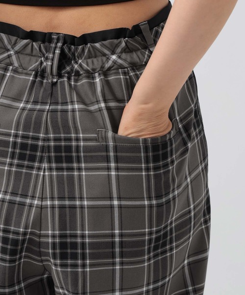 BAYFLOW（ベイフロー）の「チェック柄ワイドパンツ（その他パンツ・レディース・ホワイト/ブラウン/ブラック・FREE）」の18枚目の写真