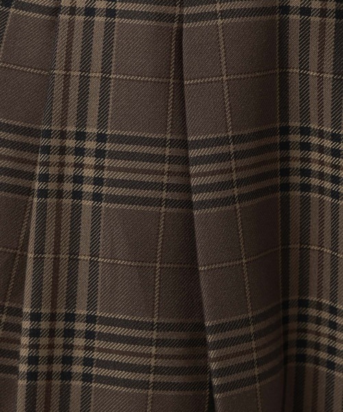 BAYFLOW（ベイフロー）の「チェック柄ワイドパンツ（その他パンツ・レディース・ホワイト/ブラウン/ブラック・FREE）」の21枚目の写真