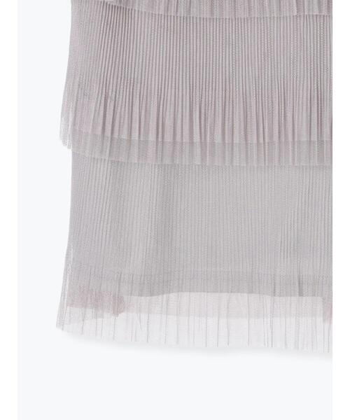 Te chichi(テチチ)の「ティアードチュールプリーツブラウス(シャツ/ブラウス・レディース・シルバーグレー/グリーン/ブラック・F)」の22枚目の写真