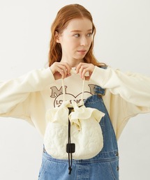 MILKFED. | HEART QUILTED DRAWSTRING BAG(ショルダーバッグ)
