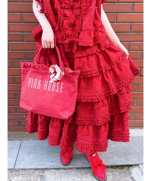 PINK HOUSE（ピンクハウス）の「シープスエードシューズ（ドレスシューズ・レディース・ブラック/ベージュ/ブラウン/レッド・SMALL/MEDIUM/LARGE）」の7枚目の写真