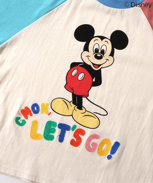 リンク】ディズニーキャラクター/ラグランTシャツ（Tシャツ/カットソー