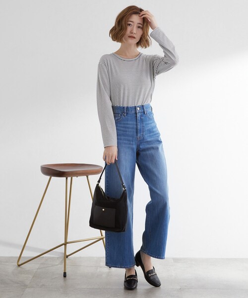 grove(グローブ)の「ポケット2WAYショルダーバッグ(ショルダーバッグ・レディース・ブラック/ナチュラル/ダークブラウン・00)」の6枚目の写真