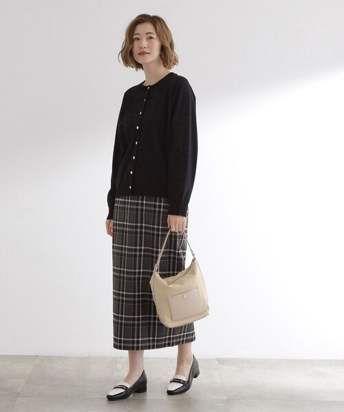 grove(グローブ)の「ポケット2WAYショルダーバッグ(ショルダーバッグ・レディース・ブラック/ナチュラル/ダークブラウン・00)」の10枚目の写真