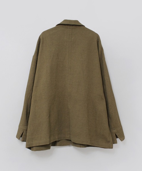 RNA-N(アールエヌエーエヌ)の「J2151 プリペラルーズテーラードジャケット(テーラードジャケット・レディース・スミクロ/ダークブラウン/オリーブ・FREE)」の13枚目の写真