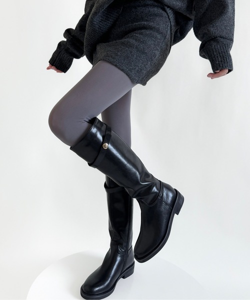 Burner（バーナー）の「【OKUOKU　0909】無地カラー　ストッキング oku-tights-829290580216-9（タイツ/ストッキング・レディース・チャコール/モカ/ダークベージュ/パープル/ネイビー/ホワイト/ダークブラウン/レッド/オフホワイト/グレー/スモークグレー/アッシュブラウン/ライトブラウン/ブラック/ワイン・FREE）」の16枚目の写真