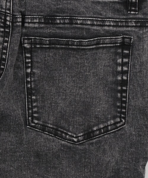 WEGO（ウィゴー）の「WEGO/カットアウトリボンストレッチデニムフレアパンツ（デニムパンツ・レディース・コバルトブルー/ブラック系3/スカイブルー・SMALL/MEDIUM）」の11枚目の写真