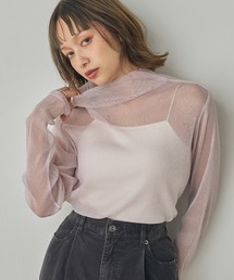 ラメシアー ハイネックトップス