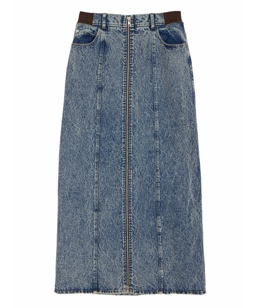 RIB MIX DENIM SKIRT（スカート）｜Ameri（アメリ）の