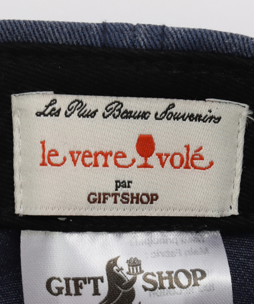 IENA(イエナ)の「GIFT SHOP/ギフトショップ Denim Hat キャップ LEVERREVOLE(キャップ・レディース・ブルー・FREE)」の8枚目の写真