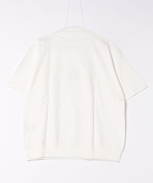  j.n.r.d（ジェー・エヌ・アール・ディー）の「スラブ天竺タイポグラフィスエットTシャツ（Tシャツ/カットソー・メンズ・ブラウン/キナリ/チャコールグレー・M/S/L/LL）」の5枚目の写真