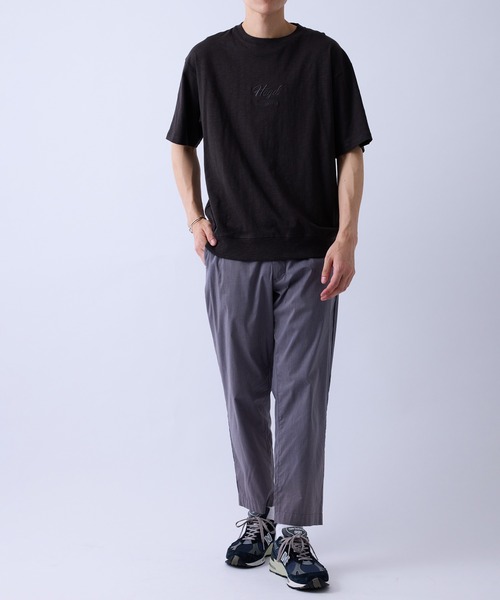  j.n.r.d（ジェー・エヌ・アール・ディー）の「スラブ天竺タイポグラフィスエットTシャツ（Tシャツ/カットソー・メンズ・ブラウン/キナリ/チャコールグレー・M/S/L/LL）」の10枚目の写真